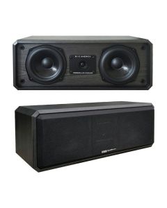 BIC America DV52CLRB 125-Watt 2-Way 3-Driver 5.25-Inch Center Channel Speaker