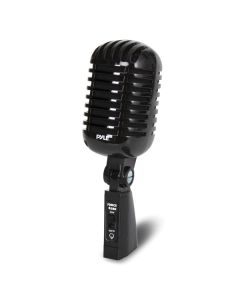 Pyle Pro PDMICR42BK Classic Retro Vintage-Style Dynamic Vocal Microphone (Black)