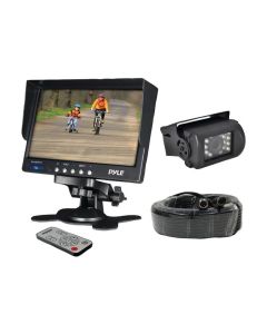 Pyle PLCMTR71 7" Weatherproof Backup Camera System with IR Night Vision Camera