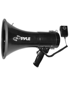 Pyle Pro PMP53IN 50-Watt Megaphone Bullhorn with Aux, Siren & Talk Modes