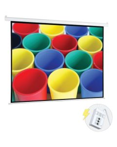 Pyle PRJELMT76 Motorized Projector Screen (72")
