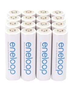 Panasonic BK-3MCCA16BA eneloop Rechargeable Batteries (AA; 16 pk)