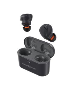 beyerdynamic 728926 Free BYRD Bluetooth Earbuds with Microphone, Noise-Canceling, True Wireless with Charging Case (Black)