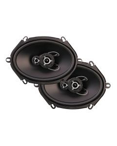 Precision Power SD.573 Sedona Series SD.573 5-In. x 7-In. 350-Watt 3-Way Full-Range Vehicle Speakers, 2 Pack